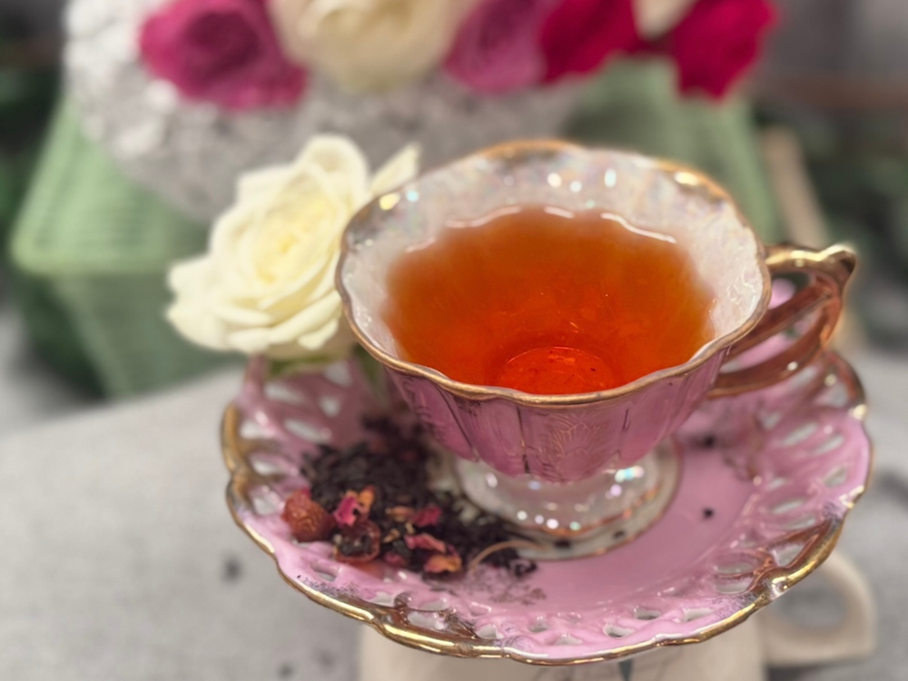 Rue 09. Coquette Rosette Tea — The Tea Room at Swallow Hill